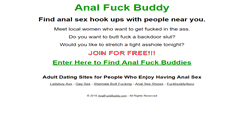 Desktop Screenshot of analfuckbuddy.com